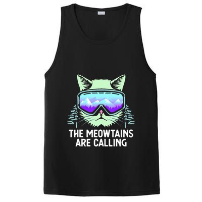 Cool Snowboard For Ski Lover Mountain Skier PosiCharge Competitor Tank