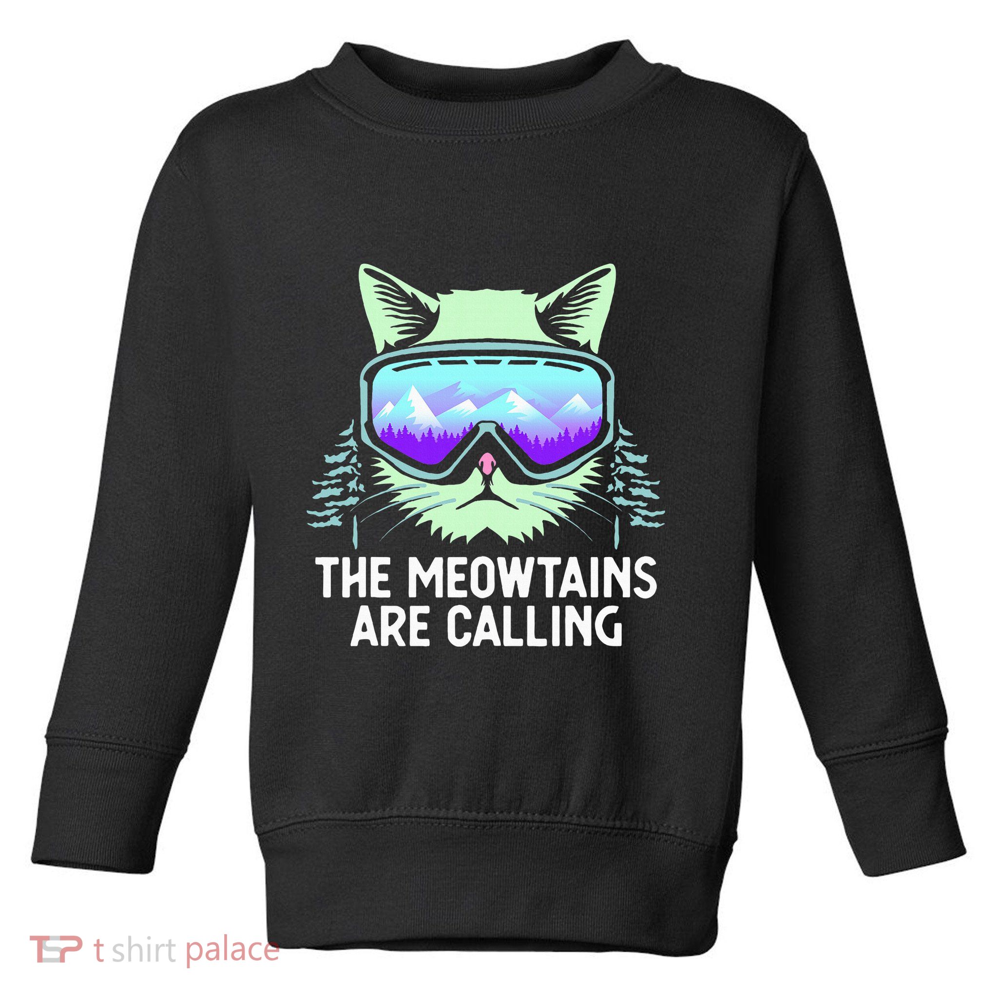 Cool Snowboard For Ski Lover Mountain Skier Toddler Sweatshirt