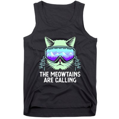 Cool Snowboard For Ski Lover Mountain Skier Tank Top