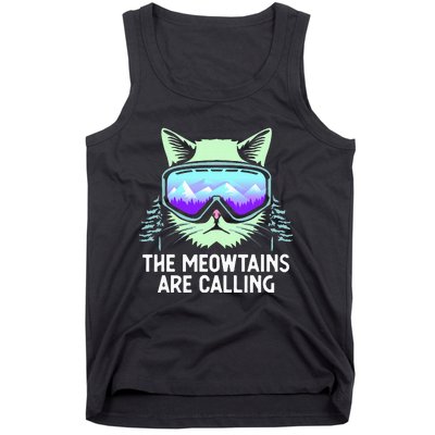 Cool Snowboard For Ski Lover Mountain Skier Tank Top