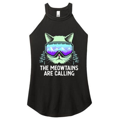 Cool Snowboard For Ski Lover Mountain Skier Women's Perfect Tri Rocker Tank