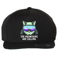 Cool Snowboard For Ski Lover Mountain Skier Wool Snapback Cap
