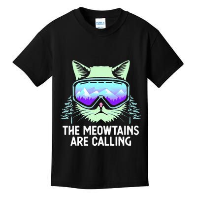 Cool Snowboard For Ski Lover Mountain Skier Kids T-Shirt