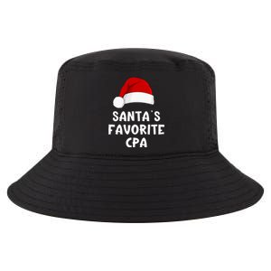 Christmas SantaS Favorite Cpa Certified Public Accountant Cool Comfort Performance Bucket Hat