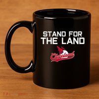 Cleveland Stand For The Land 11oz C Handle Ceramic Mug