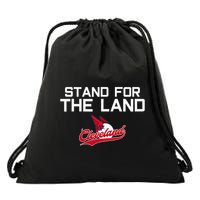 Cleveland Stand For The Land Drawstring Bag
