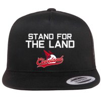 Cleveland Stand For The Land Flat Bill Trucker Hat