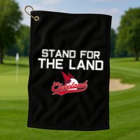 Cleveland Stand For The Land Golf Towel