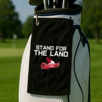 Cleveland Stand For The Land Golf Towel