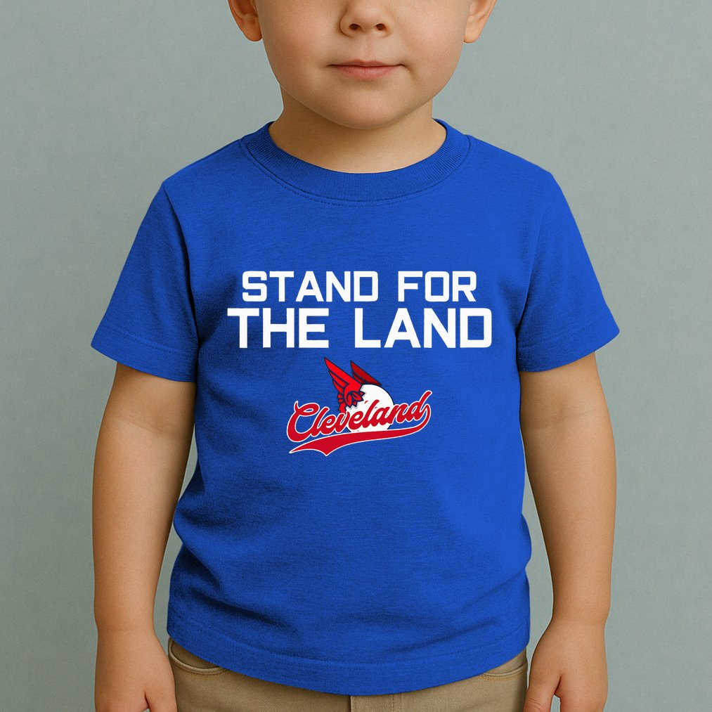 Cleveland Stand For The Land Toddler T-Shirt