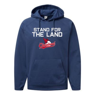 Cleveland Stand For The Land Performance Fleece Hoodie