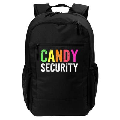 Candy Security Funny Halloween Costume Party Daily Commute Backpack