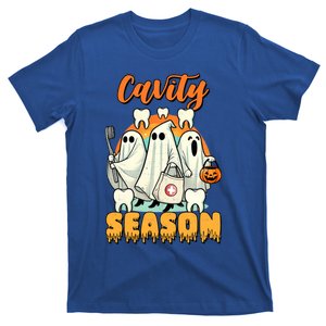 Cavity Season Funny Dental Halloween Th Dentist Gift T-Shirt