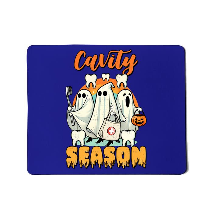 Cavity Season Funny Dental Halloween Th Dentist Gift Mousepad