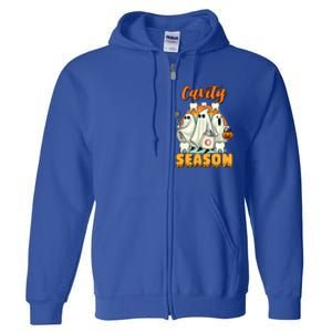 Cavity Season Funny Dental Halloween Th Dentist Gift Full Zip Hoodie