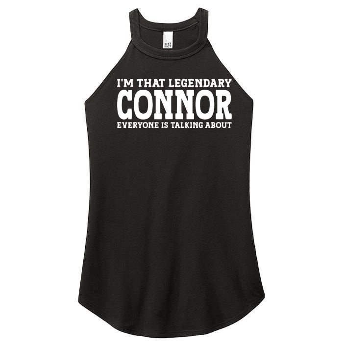 Connor Surname Funny Team Family Last Name Connor Women’s Perfect Tri Rocker Tank