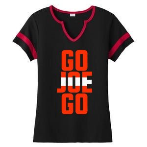 Cleveland Sundays For D.A.Wgs Go Joe Go Ladies Halftime Notch Neck Tee