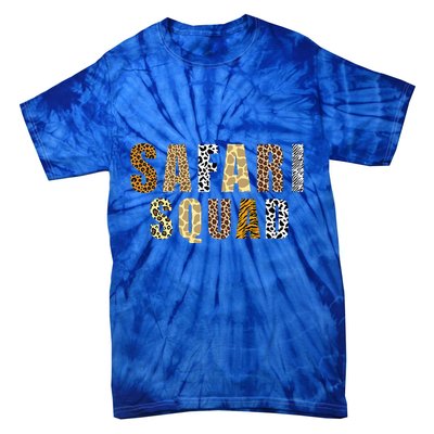Cool Safari For Women Zoologist African Animal Print Zoo Tie-Dye T-Shirt