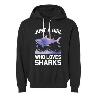 Cool Shark For Shark Whale Shark Lover Garment-Dyed Fleece Hoodie