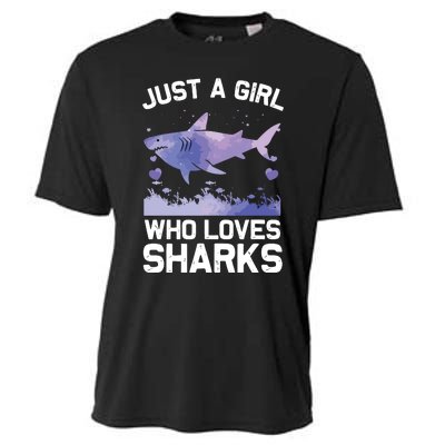 Cool Shark For Shark Whale Shark Lover Cooling Performance Crew T-Shirt