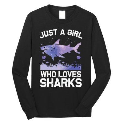 Cool Shark For Shark Whale Shark Lover Long Sleeve Shirt