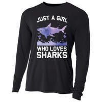 Cool Shark For Shark Whale Shark Lover Cooling Performance Long Sleeve Crew