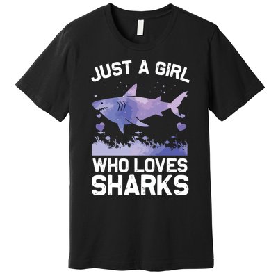 Cool Shark For Shark Whale Shark Lover Premium T-Shirt