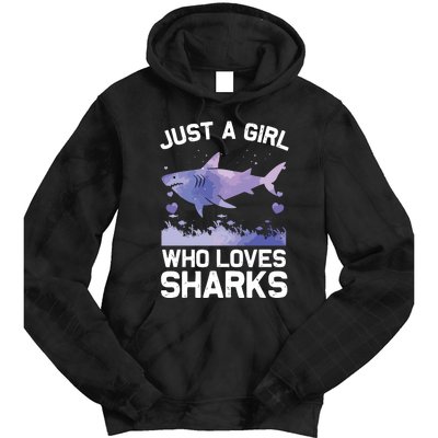 Cool Shark For Shark Whale Shark Lover Tie Dye Hoodie