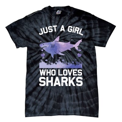 Cool Shark For Shark Whale Shark Lover Tie-Dye T-Shirt