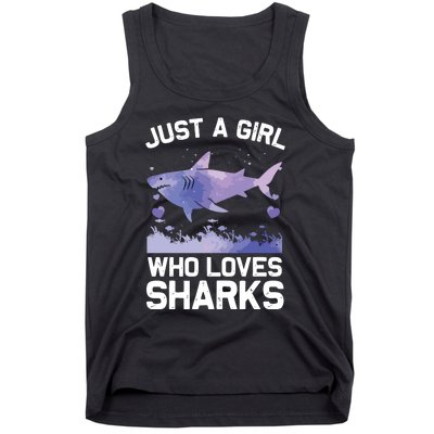 Cool Shark For Shark Whale Shark Lover Tank Top