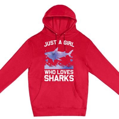 Cool Shark For Shark Whale Shark Lover Premium Pullover Hoodie