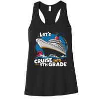 Cruise Ship Fifth Grade Back To School Boy Girl Women's Racerback Tank