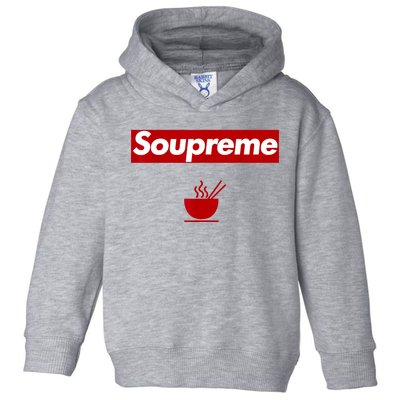 Charles Soupreme Funny Soupreme Logo Toddler Hoodie