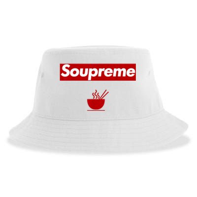 Charles Soupreme Funny Soupreme Logo Sustainable Bucket Hat