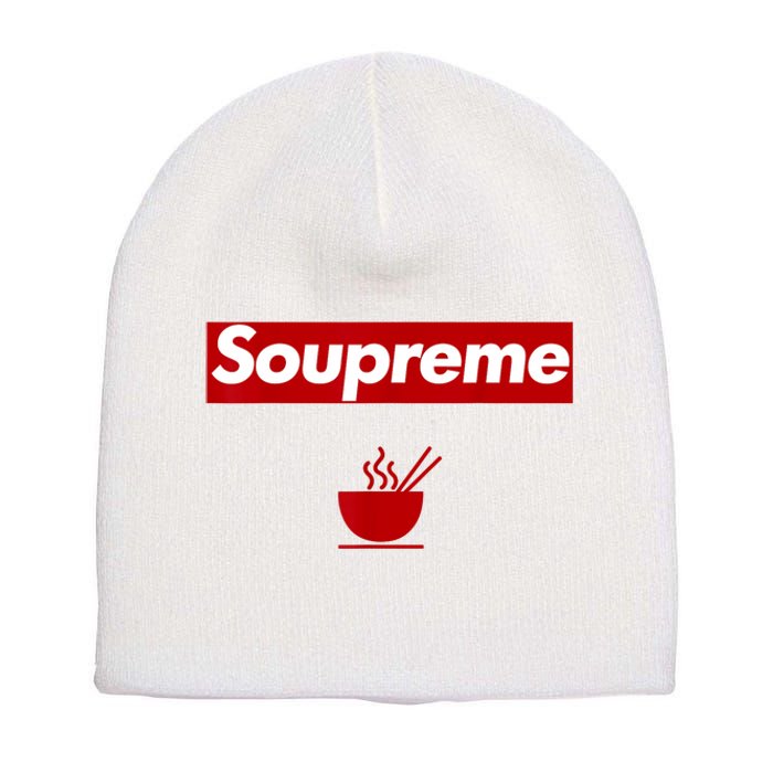 Charles Soupreme Funny Soupreme Logo Short Acrylic Beanie