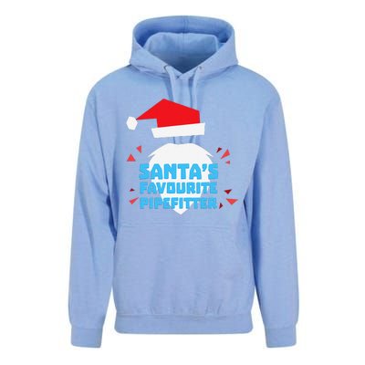 Christmas SantaS Favorite Pipefitter Pajama Pipe Fitter Unisex Surf Hoodie