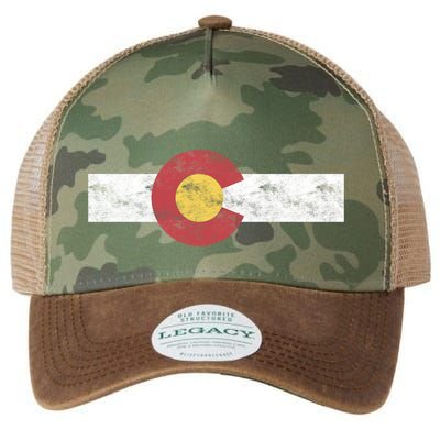 Colorado State Flag Gift Patriotic Colorado Day Cool Gift Legacy Tie Dye Trucker Hat