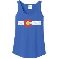 Colorado State Flag Gift Patriotic Colorado Day Cool Gift Ladies Essential Tank