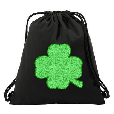 Clover Shamrock Funny St. Saint Patrick's Day Drawstring Bag