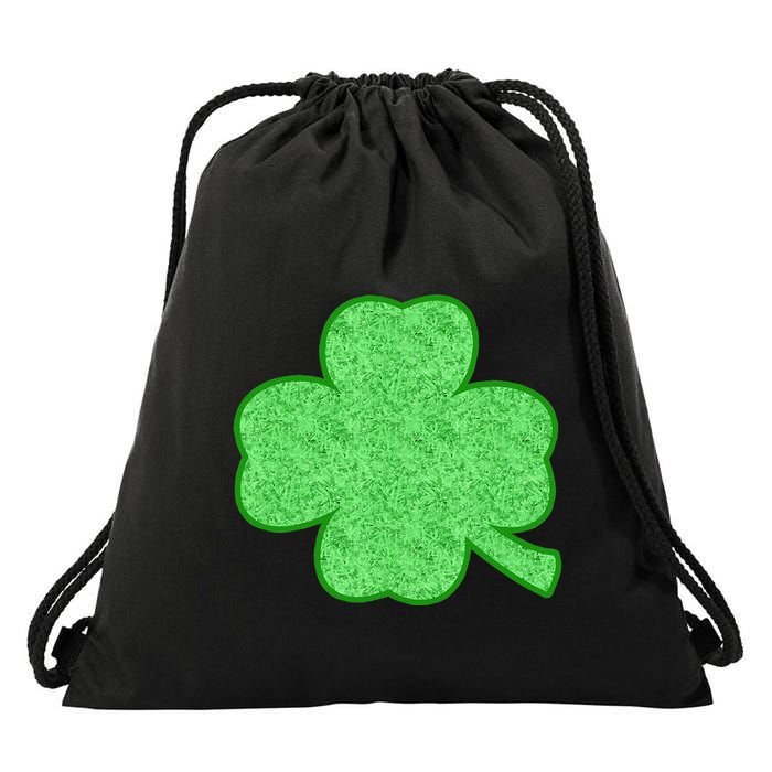 Clover Shamrock Funny St. Saint Patrick's Day Drawstring Bag