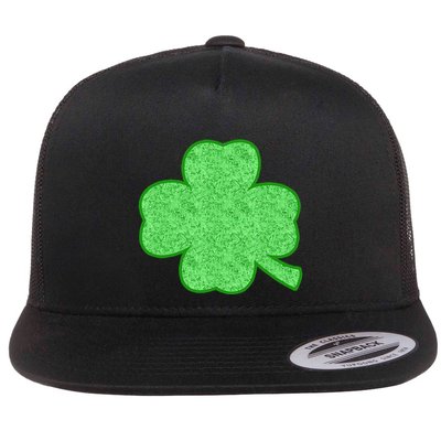 Clover Shamrock Funny St. Saint Patrick's Day Flatbill Hat