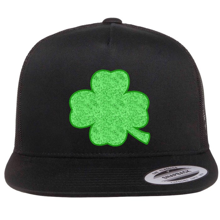 Clover Shamrock Funny St. Saint Patrick's Day Flatbill Hat
