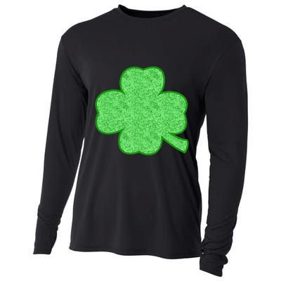Clover Shamrock Funny St. Saint Patrick's Day Cooling Performance Long Sleeve Crew