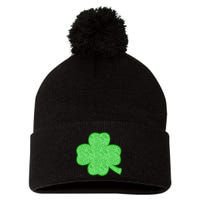 Clover Shamrock Funny St. Saint Patrick's Day Pom Pom 12in Knit Beanie