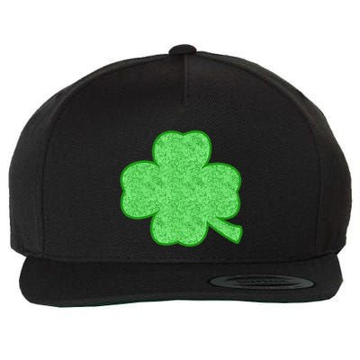 Clover Shamrock Funny St. Saint Patrick's Day Wool Snapback Cap