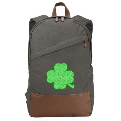 Clover Shamrock Funny St. Saint Patrick's Day Cotton Canvas Backpack