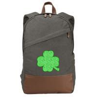 Clover Shamrock Funny St. Saint Patrick's Day Cotton Canvas Backpack