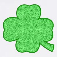 Clover Shamrock Funny St. Saint Patrick's Day Garment-Dyed Sweatshirt