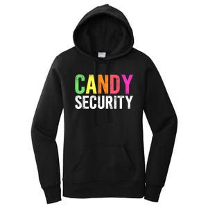 Candy Security Funny Halloween Costume Party Women's Pullover Hoodie