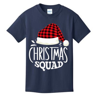 Christmas Squad Family Group Matching Christmas Pajama Party Kids T-Shirt